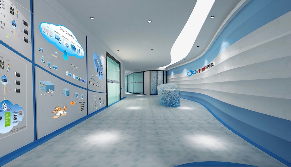 展廳空間設(shè)計功能屬性劃分（中博科產(chǎn)品展示區(qū)裝修）-文豐裝飾