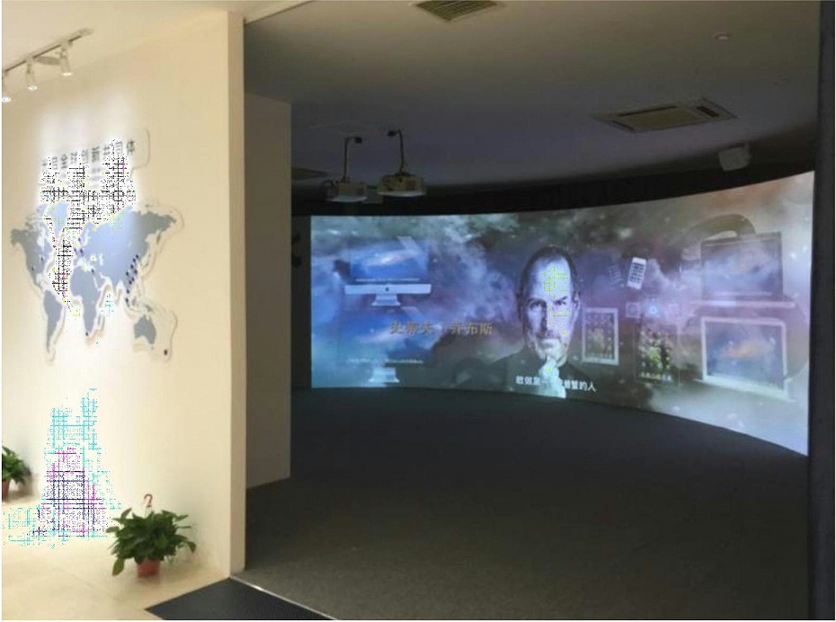 700平軍民企業(yè)展廳設計-光啟集團北京企業(yè)展廳裝修-文豐裝飾