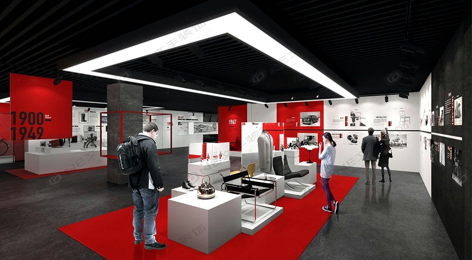 工業(yè)設(shè)計(jì)展廳裝修設(shè)計(jì)：如何通過多媒體屏顯展示形式提升年輕人的探索欲？