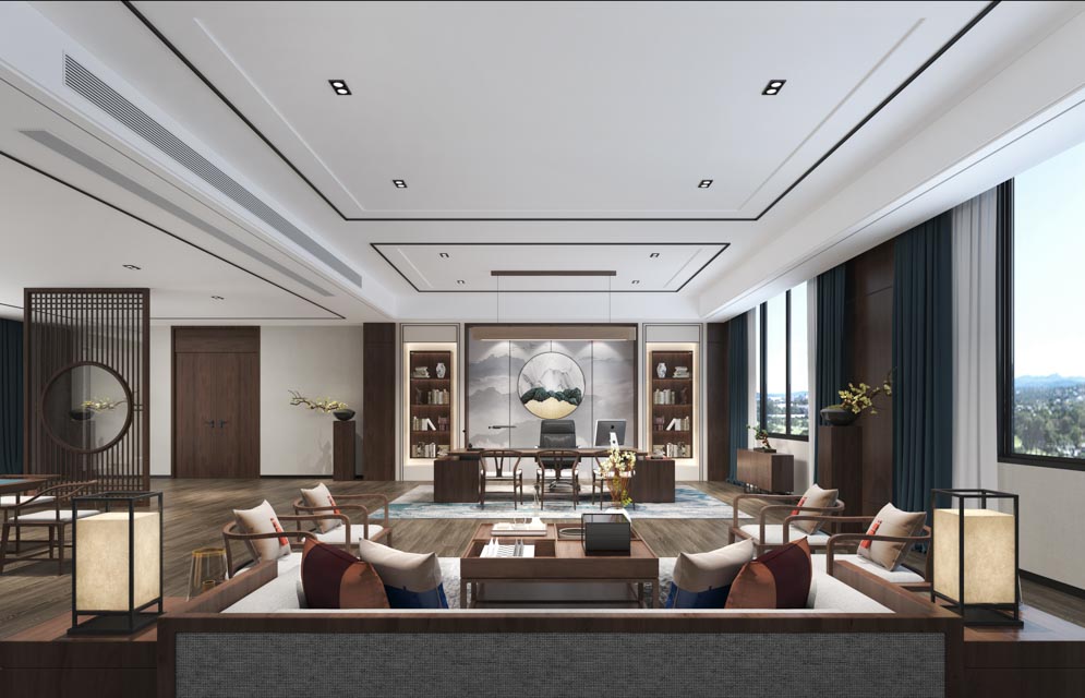 現(xiàn)代辦公室設(shè)計(jì)更突出人性化設(shè)計(jì)-讓員工體會(huì)到上班的快樂與舒適-深圳文豐裝飾